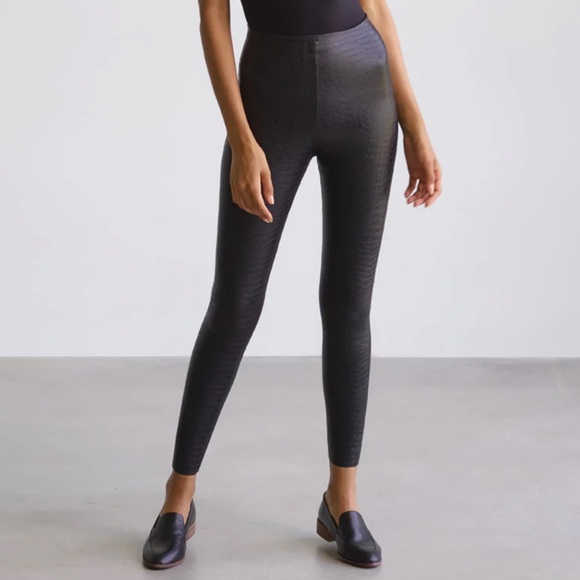 Commando Pants - Commando Faux Leather Animal Print Leggings NWT